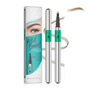 Microblading Eyebrow Pen - 4 Tip Waterproof Eye Brow Pencil - Upgraded Magic Eyebrow Pencil - Eye-brow Contouring Pen Rapid Eyebrow Makeup for Beginners