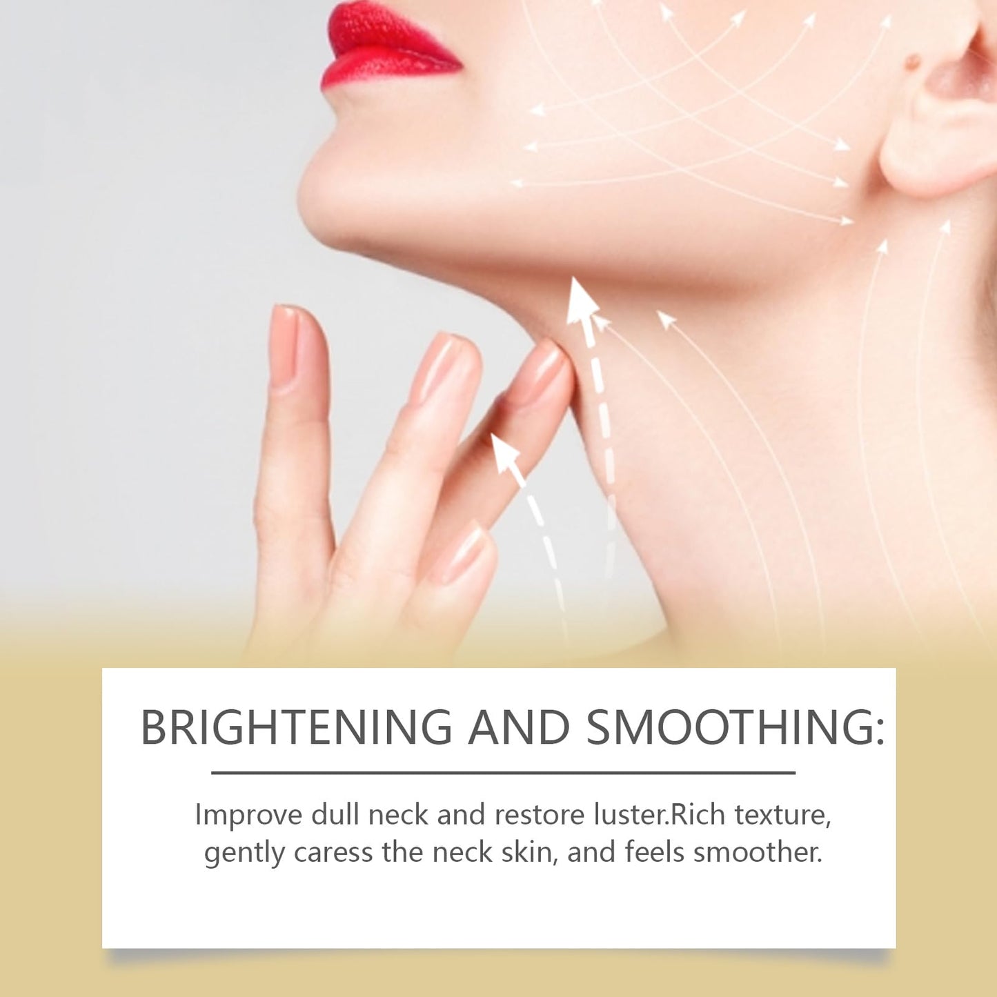 Cureluxe Ah-8 Firming Neck Cream - Tighten and Lift Neck Cream - Reduce Fine Lines & Wrinkles, Anti-Aging Neck Firming Moisturizer for Sagging Skin - Moisturizing and Nourishing 50g