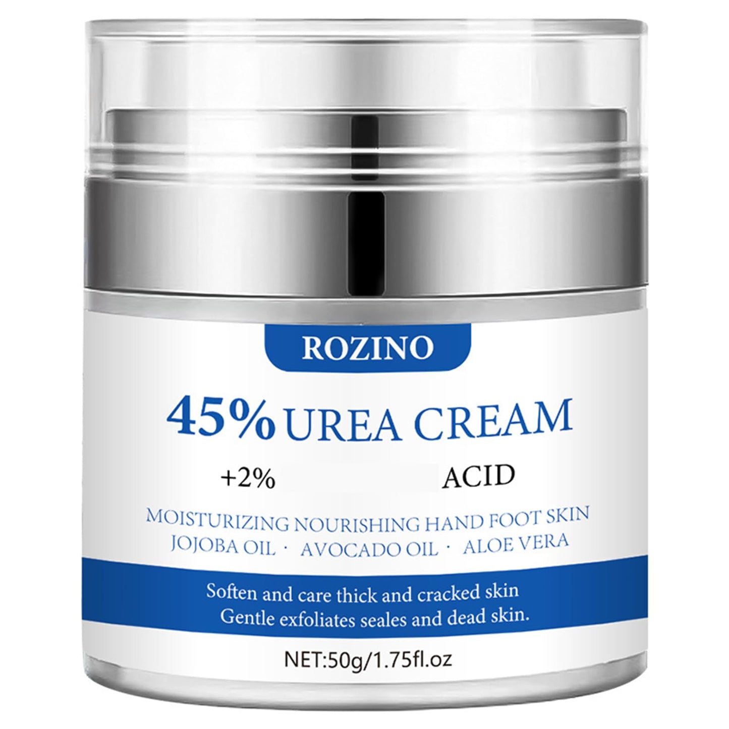 Urea Cream, 45% Urea Foot Cream, Foot Cream for Cracked Heels and Dry Skin Athletes Foot Cream Cracked Heel Repair Cream Cracked Heel Repair Cream for Feet and Hand