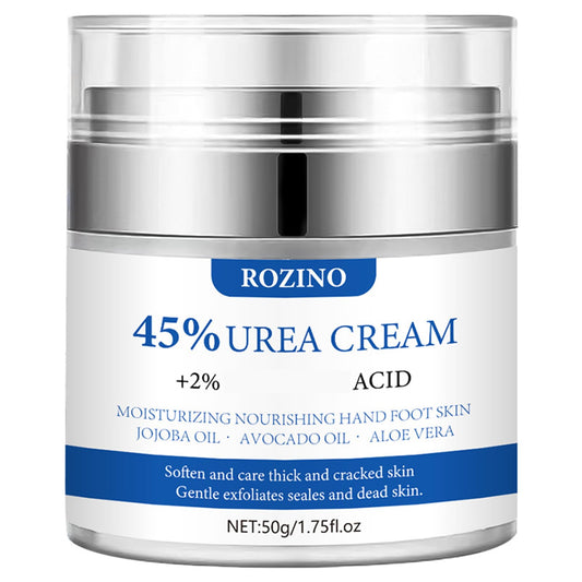 Urea Cream, 45% Urea Foot Cream, Foot Cream for Cracked Heels and Dry Skin Athletes Foot Cream Cracked Heel Repair Cream Cracked Heel Repair Cream for Feet and Hand