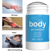 SEMECOMER Anti Chafing Cream & Body Glide Anti-Chafe Balm : Water & Sweat-Proof Balm to Prevent Thigh Rashes, Sport Chafing & Dryness. Long-Lasting Anti-Friction Protection. Sports And Fitness Personnel Needs