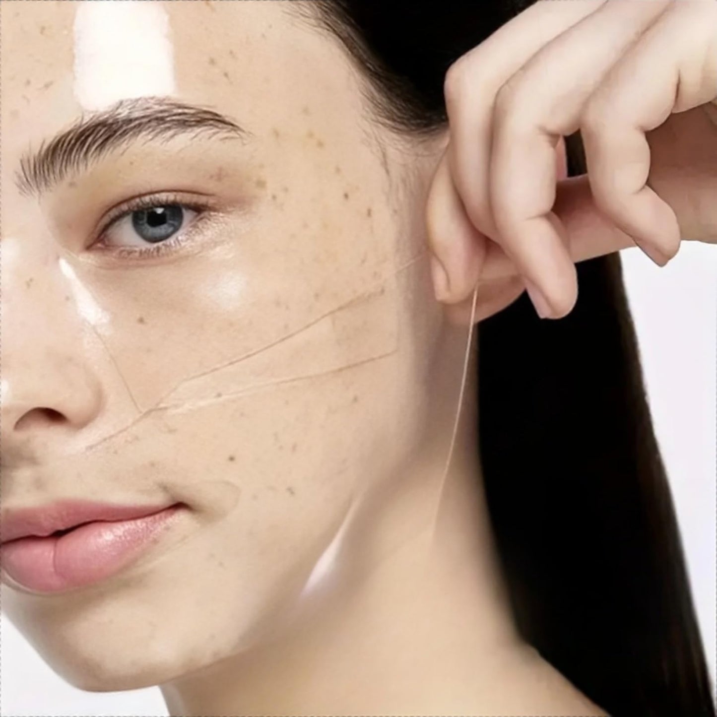 OuXing 5PCS 3D Lifting Collagen Full Face Tension Gel Mask,Collagen Real Deep Lifting Mask,Collage/n Face Mas/k,Deep Collage/n Facelift M/ask,F/ace M/asks Skincare,Korean Coll/agen Fac/e M/ask