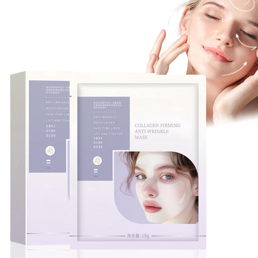 Xinyig Bio Real Deep Lifting Mask,Collagen Face Masks Skincare Sheet for Woman,3D L/ifting C/ollagen Full Face Tension Gel M/ask,Deep Co/llagen Anti Wrinkle Lifting Ma/sk,Overnight Collagen Fa/ce Mask