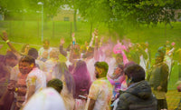 Generic 6 X100gms Holi Coloured Powder for Colour Run, Gender Reveal and Various Art
