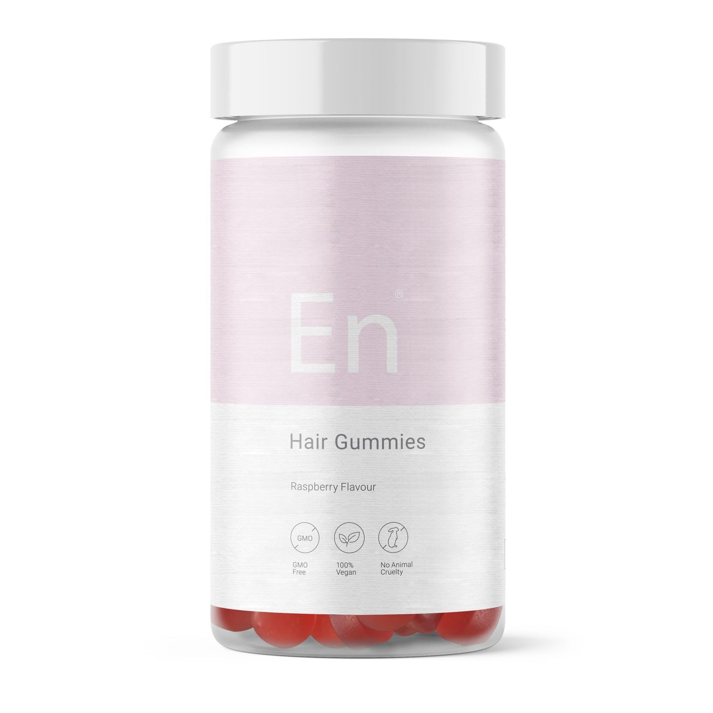 27 Elements Hair Gummies - Sugar Free | 2 Months Supply - 60 Vegan Gummies | High Strength | Vitamin A, B6, B12, C, D3, E + Selenium, Biotin, Zinc for Hair Skin and Nails | Lab Tested | Natural Raspberry Flavour
