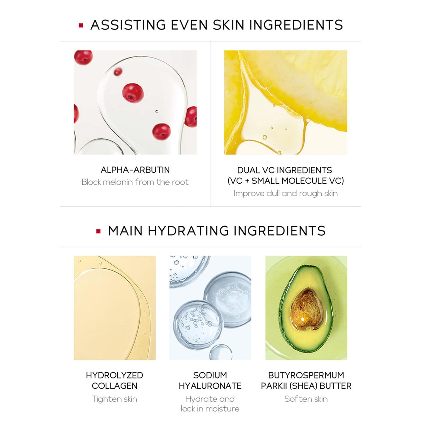 Grospe Niacinamide Skincare Set with Cleanser & Eye Cream & Face Cream Highly Concentrated and Pure Niacinamide Brightening Moisturising Delay Skin Aging Even Skin Tone 3-Piece Travel Size Skincare Set