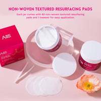 ANAiRUi Glycolic Acid Pads 35%, Resurfacing AHA Facial Pads with Vitamins B5, C & E, Witch Hazel & Calendula, Exfoliating Face Pads for Dark Spots, Acne, and Reduces Fine Lines & Wrinkles, 80 Pads