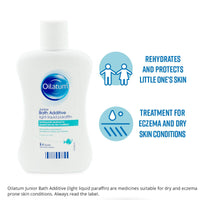 Oilatum Junior Emollient Bath Additive for Eczema and Dry Skin Conditions 150ml