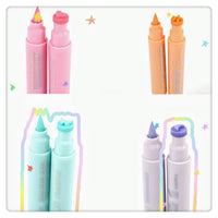 Generic 5PCS Eyeliner Stamp Set, Double-Ended Liquid Eyeliner Pencils with Heart, Moon, Butterfly, Star & Flower Stamps, Waterproof & Smudge-Proof Eyeliner Tools for Fun, Easy Makeup Designs