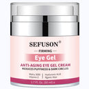 SEFUSON Eye Gel, Best Eye Cream for Appearance of Dark Circles, Puffiness, Wrinkles and Bags. Super Eye Cream Moisturizer Serum