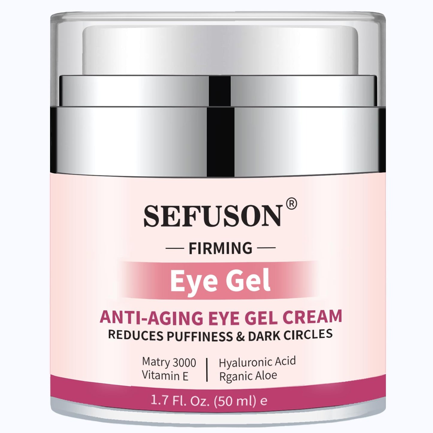 SEFUSON Eye Gel, Best Eye Cream for Appearance of Dark Circles, Puffiness, Wrinkles and Bags. Super Eye Cream Moisturizer Serum