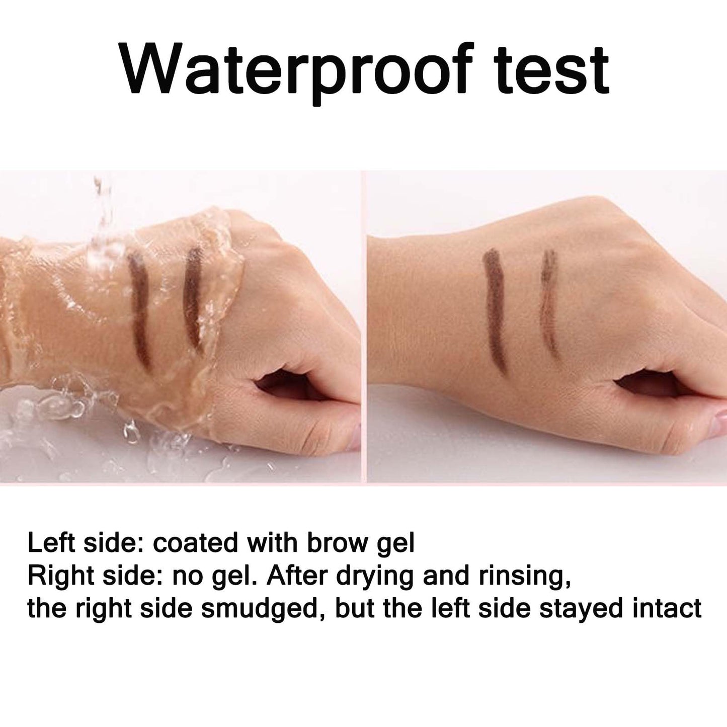 KKwoter Eyebrow Gel - Clear, Long-Lasting, Sweat-Resistant, Fast-Drying, Non-Sticky - for Flawlessly Styled Brows