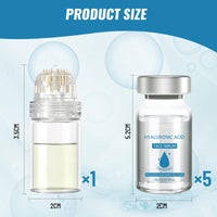 XdealCozyxc 6PCS Micro Infusion Kit, Facial System Serum Beauty Kit for Repair Skin Deep