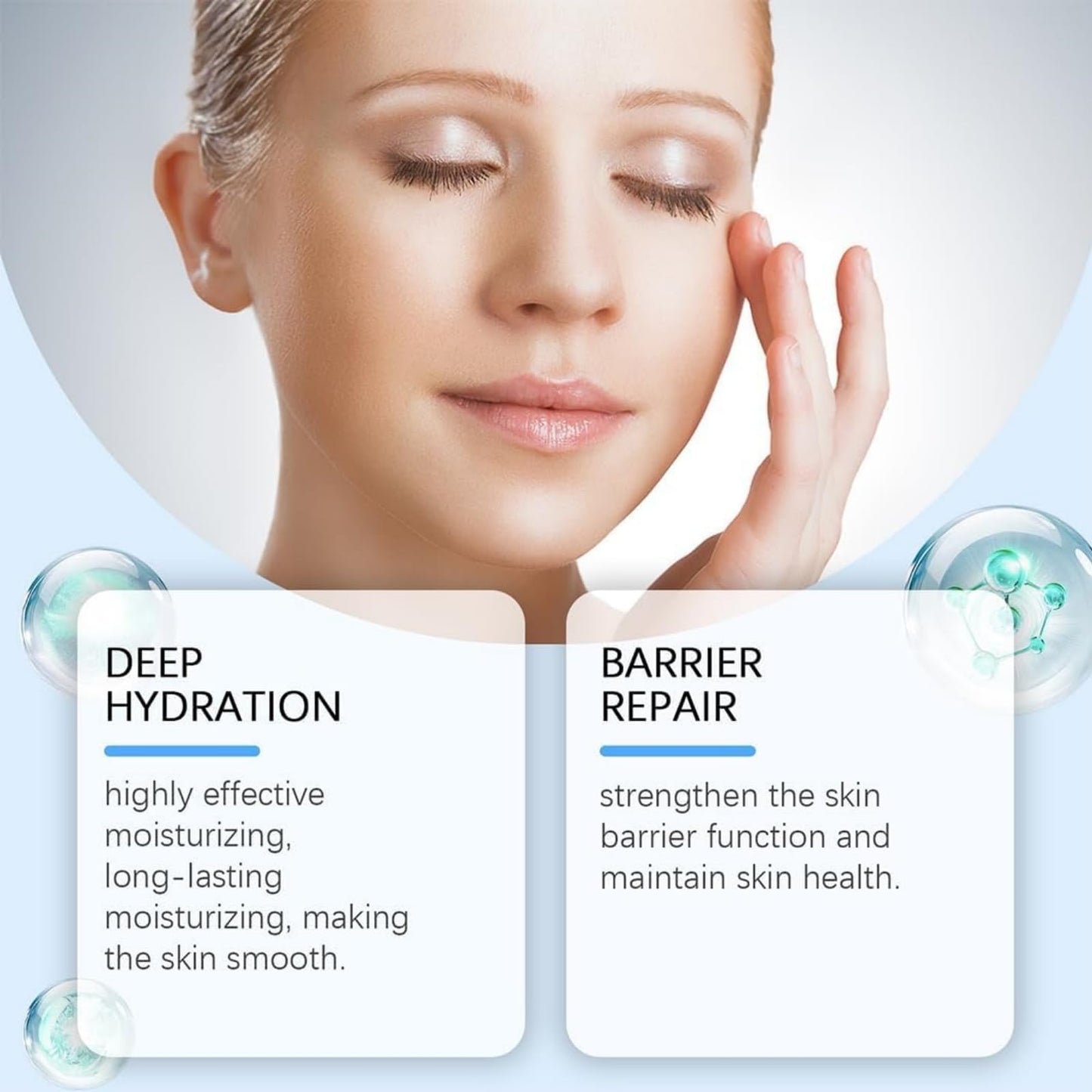 Heefeng Anti-Aging Copper Peptide Serum,Copper Peptides Serum For Face,Hyaluronic Acid & Wrinkle Reduction,Fine Lines,Repair Damaged Skin,Promotes Radiant Skin,Hydrating S-erum Face For Women & Men,30ml