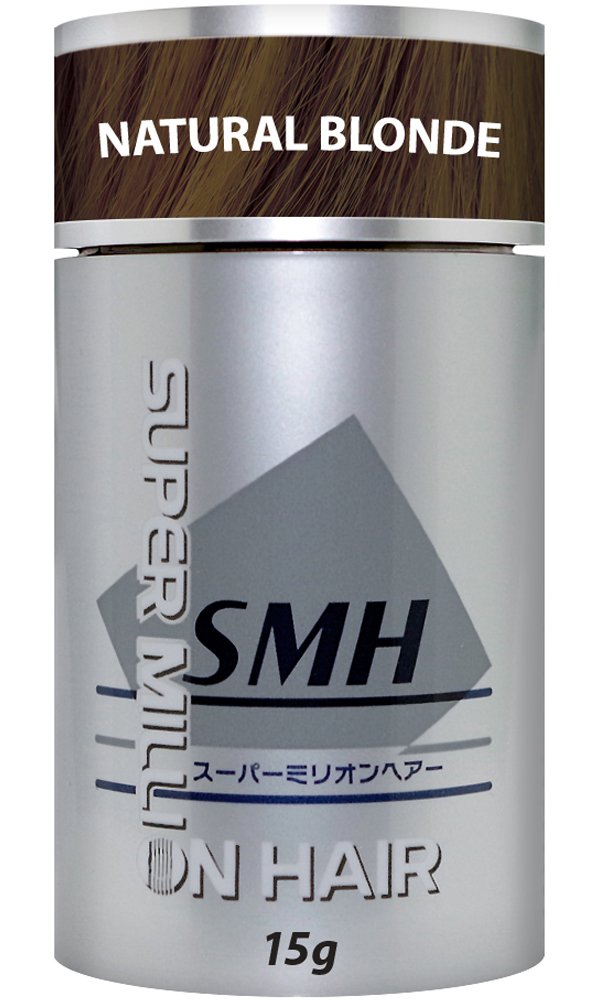 Super Million Hair - 1 x 15g Hair Building Fibres - No.67 Natural Blonde