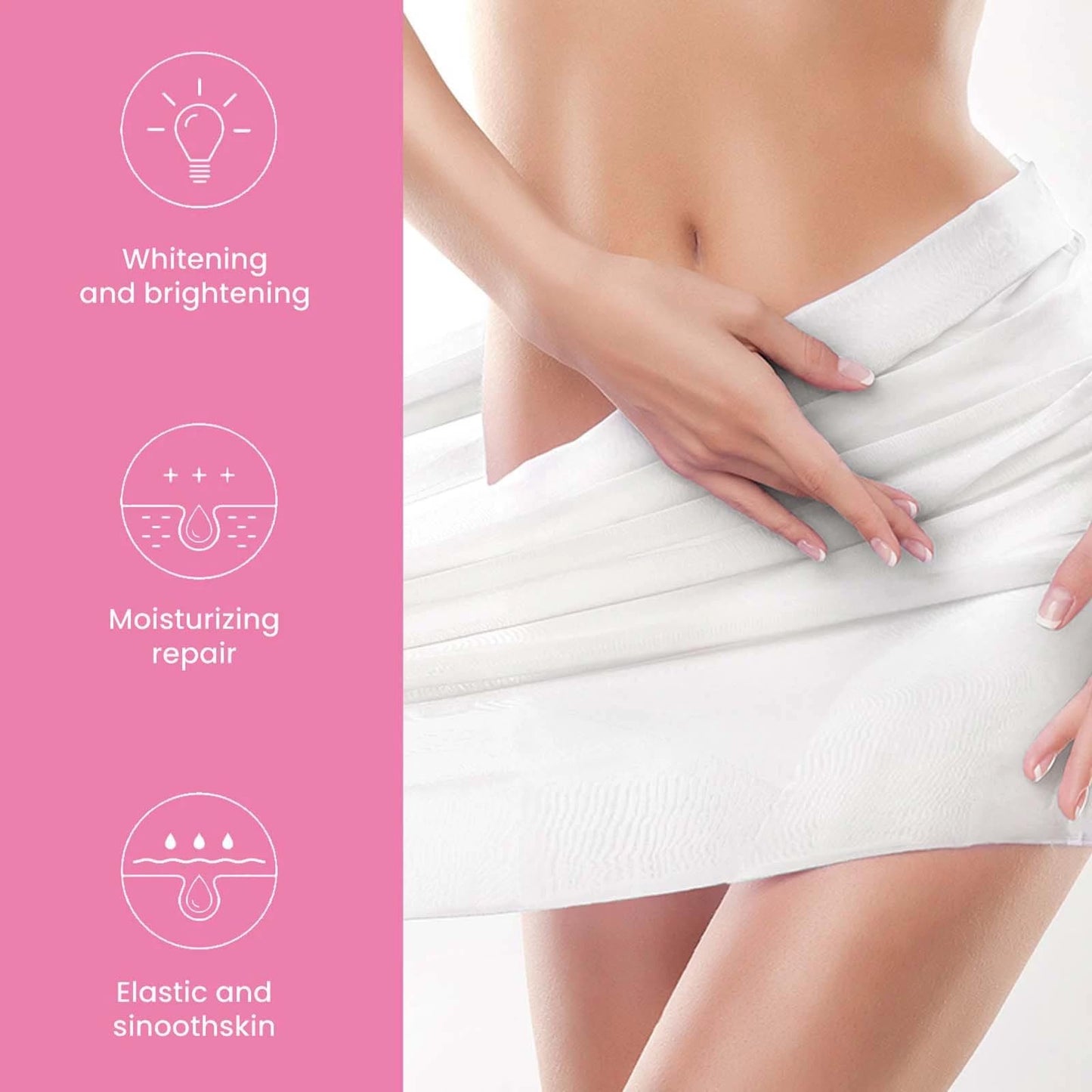Sakura Brightening Gluta Underarm Cream,Underarm Whitening Cream,Whitening 50X Pearl Cap/Sules,Armpit Booster Serum,Body Whitening Cream for Dark Skin,Skin White-ning Cr-eam for Suit All Skin Types