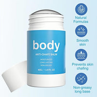 SEMECOMER Anti Chafing Cream & Body Glide Anti-Chafe Balm : Water & Sweat-Proof Balm to Prevent Thigh Rashes, Sport Chafing & Dryness. Long-Lasting Anti-Friction Protection. Sports And Fitness Personnel Needs
