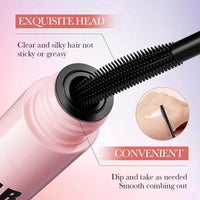 Eveloveu 2Pcs Hair Finishing Stick - 15ml Fly Away Hair Stick - Mascara for Flyaway - Tamer Shaping Gel Moisturizing Not-greasy Flash Moment
