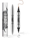 L0famy Eyebrow Pencil, Eyebrows Pen With 4-Fork-Tip & Precise Brush-Tip, 2-in-1 Waterproof Eyebrow Pencil And Eyeliner, Create Natural Hair Like Strokes, Waterproof Eyebrows Pencils For All-Day-Wear