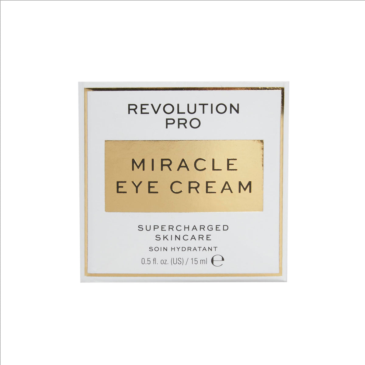 Revolution Beauty London Revolution Pro, Miracle Eye Cream, Hydrating & Beautifying Eye Cream, Reduces Dark Circles & Fine Lines, Contains Vitamin C, 15 ml