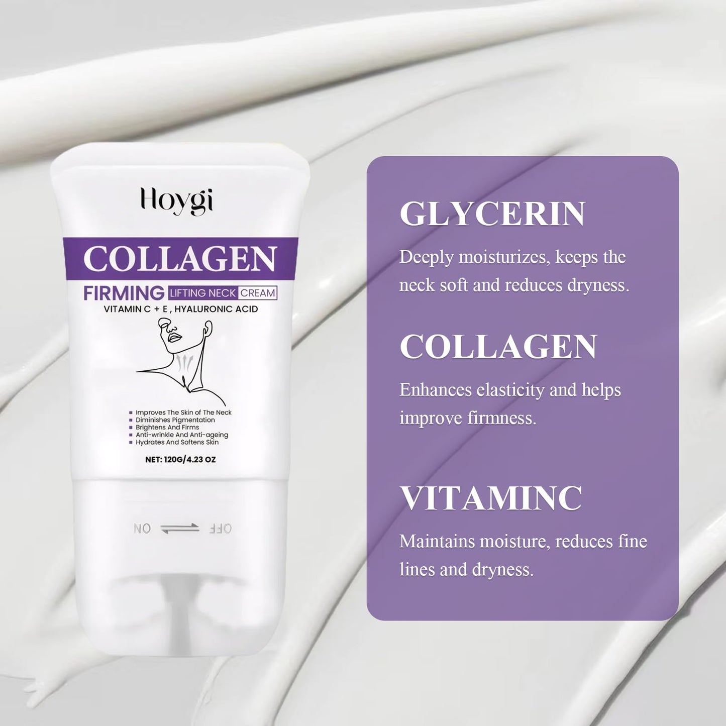 GMHLLES Neck Firming Cream,Neck Firming Cream with Roller, Retinol Suitable for Reducing Wrinkles, Fine Lines and Double Chins Wave Scraping Board Pink 1 Piece