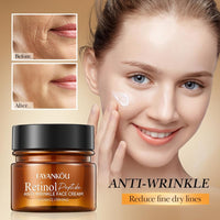 YUYUE-YY Retinol Cream, Retinol Night Cream Anti Wrinkle Face Cream, Face Moisturizer for Women, Reduce Fine Lines Lifting and Firming Cream with Hyaluronic Acid Anti Wrinkle Deep Hydration Cream for Women