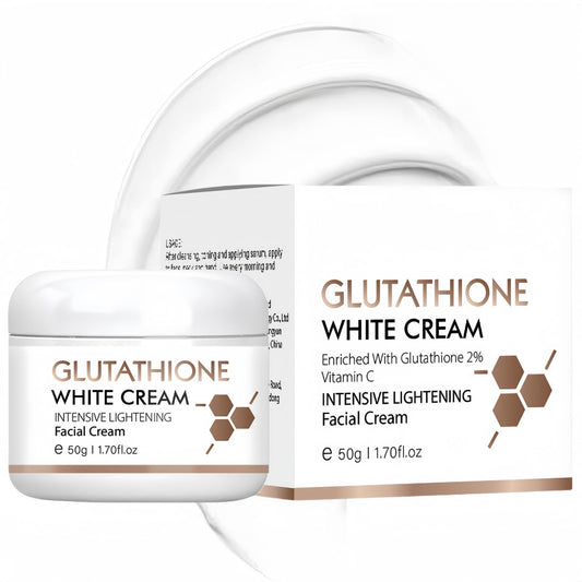 OunTechGlory Glutathione Age-Defying Face Cream for All Skin Types - Strengthen Hydrating Improve Dull Skin - Face Moisturizer for Radiant Complexion