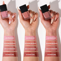 KIMUSE Cheek Gel Cream Liquid Blush Makeup, Lightweight Breathable Feel, Sheer Flush Of Color, Natural Looking, Mlik Tea, 0.28 Fl Oz
