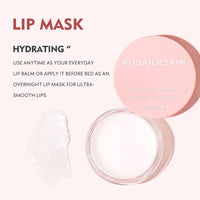 Skynest 3 Pcs Lip Care Kit, Hydrating Lip Glow Oil, Moisturizing Lip Mask, Exfoliating Lip Scrub, Lip Care Plumping Makeup Set for Shiny and Nourishing Lips, Dry Lips Treatment