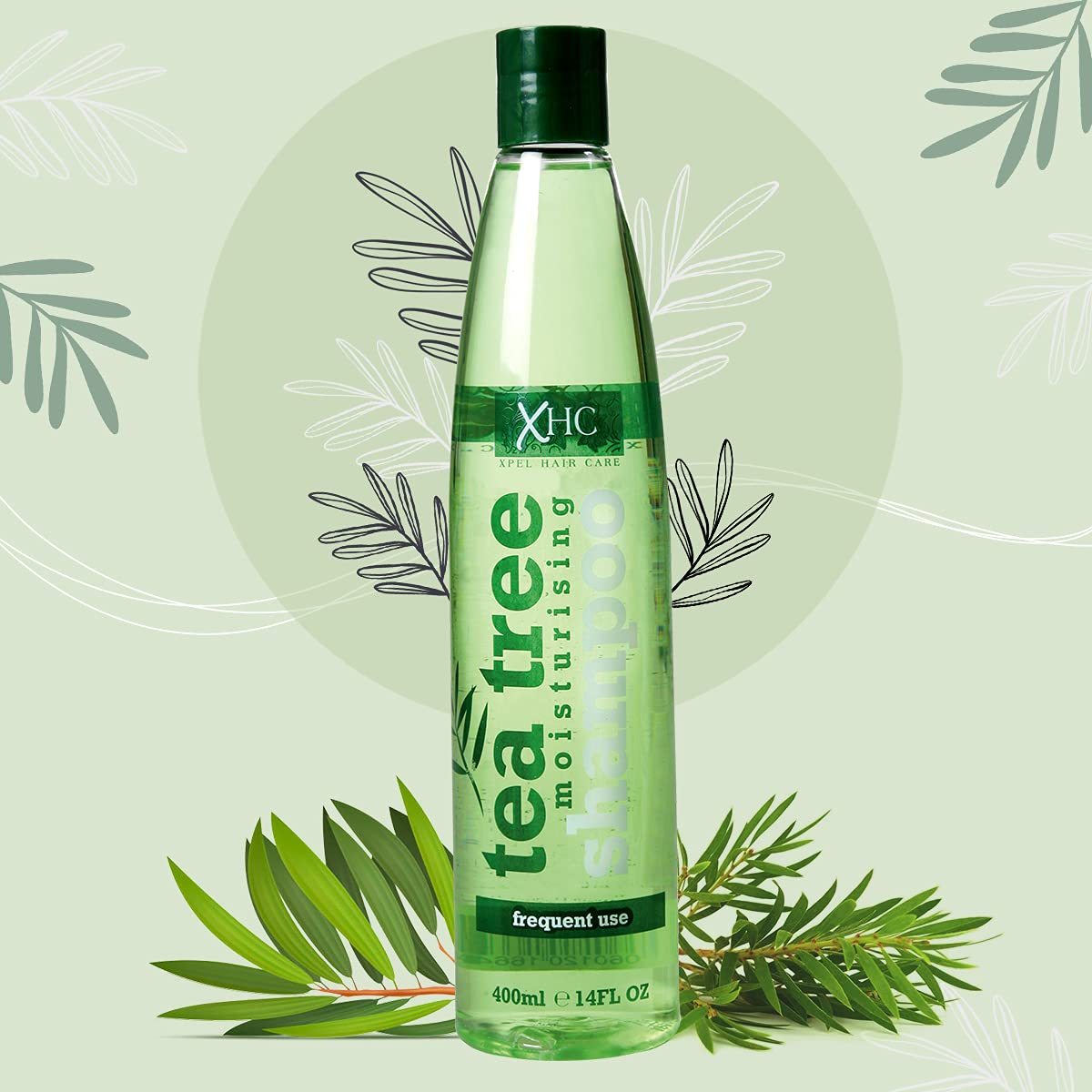 Xpel Hair Care Tea Tree Moisturising Shampoo and conditioner 400ml