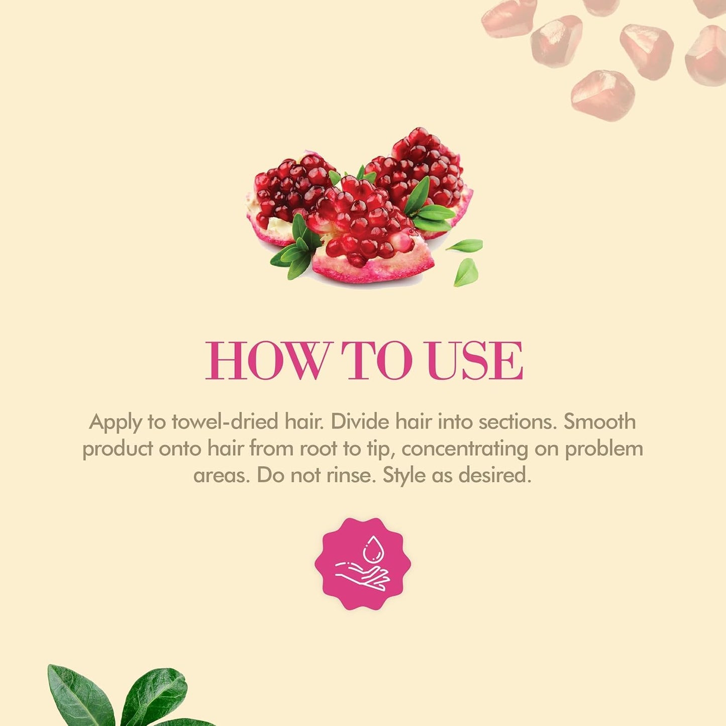 Generic MH&SMIELLE Organics Pomegranate & Honey Curl Smoothie 12oz