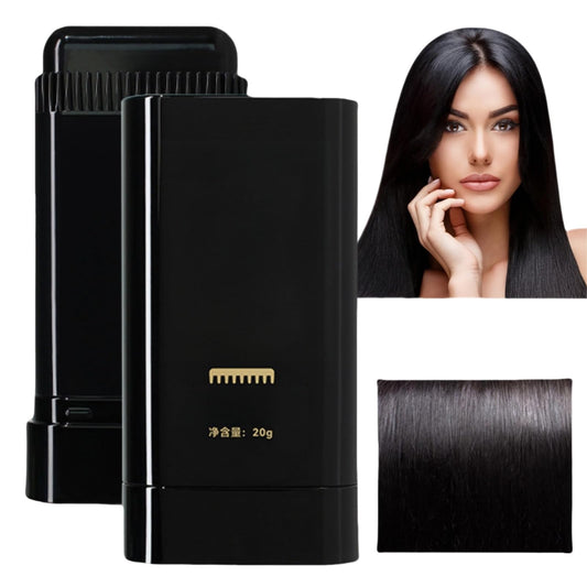 Safe and Convenient Comb Hair Dye,2-in-1 Hair Dye Comb,Fast-Acting Comb-Over D/ye,Waterproof and Sweat-Proof H/air D/ye C/omb,H/air Color Stick,Portable Ha/ir Colouring Cream(Black, 01#)