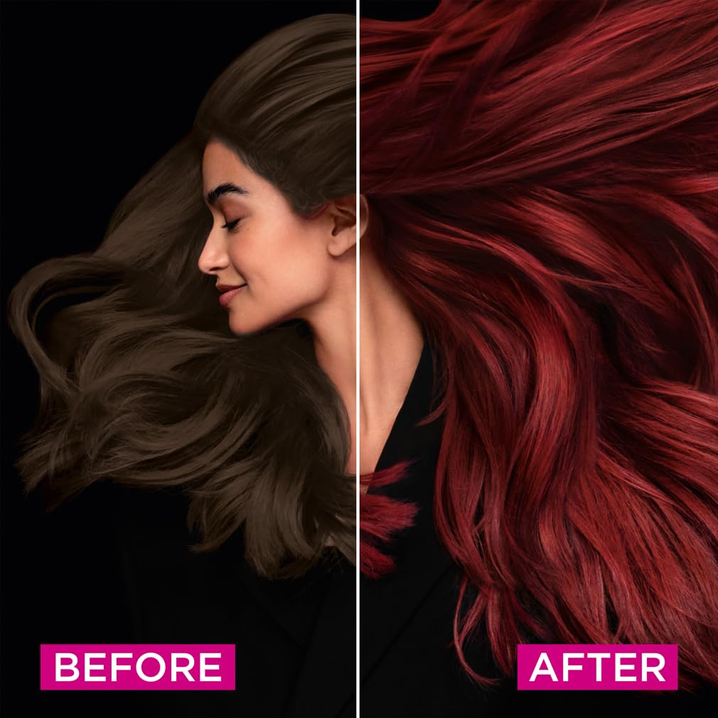 Garnier Olia Hi-Shine Hair Toner, Neutralises Brassy Tones, No Ammonia, Vegan Formula, Colour 9.1: Cool Blonde, 174ml
