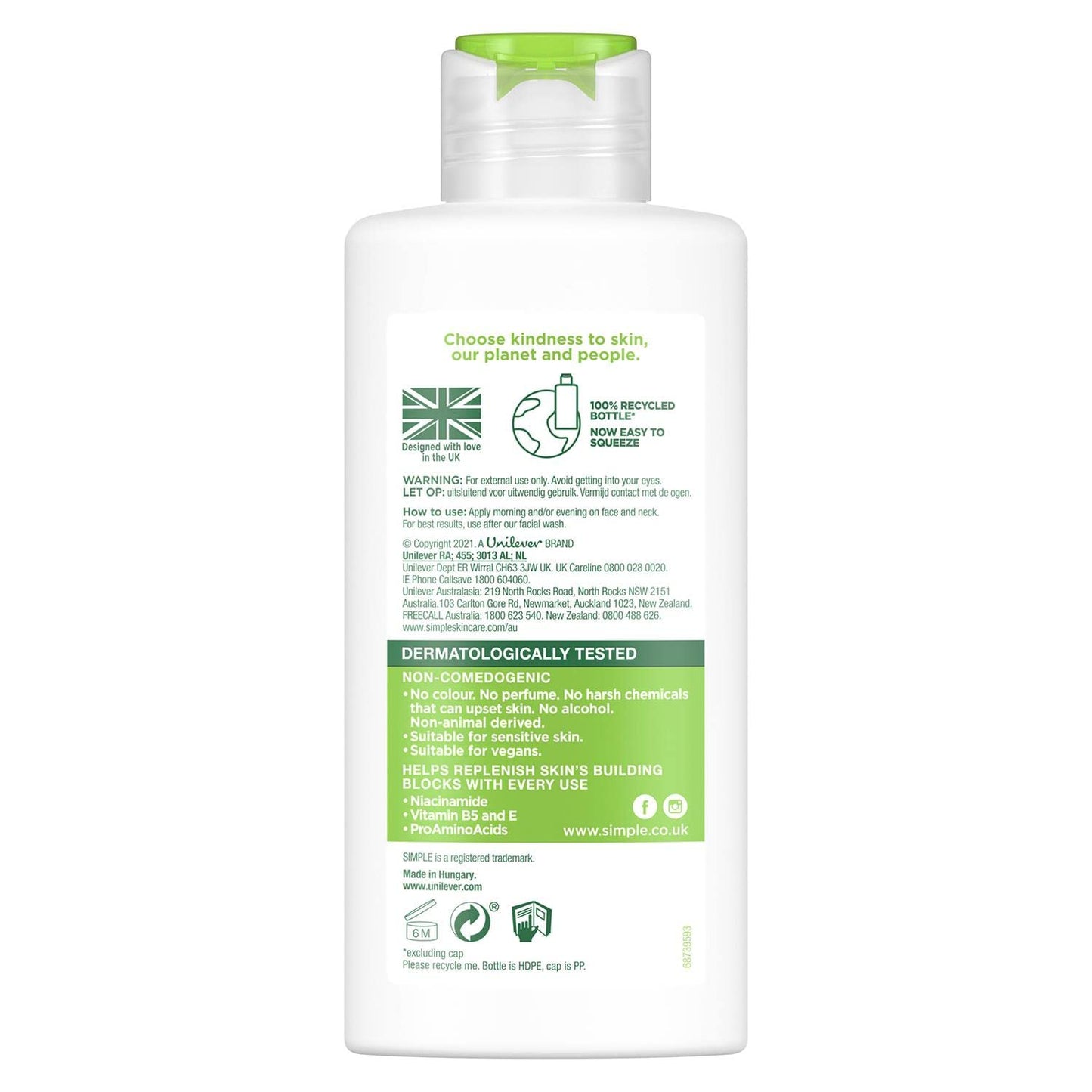 Simple Face Care (Rich Moisturiser 2 x 125ml)