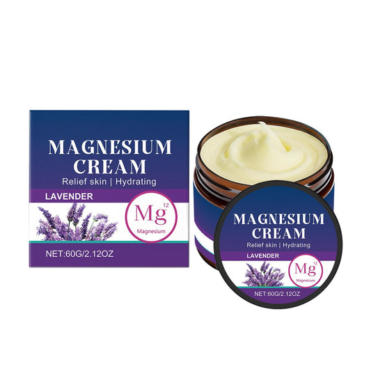 OKAQEE Magnesium Cream for Sleep & Muscle Relief - Hydrating Cream for Face & Body