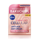 NIVEA Cellular Expert Lift Anti-Age Day Cream 50ml, Anti-Wrinkle Cream with Pure Bakuchiol and Two Types of Hyaluronic Acid, Day Cream for Women, Anti-Ageing Face Cream