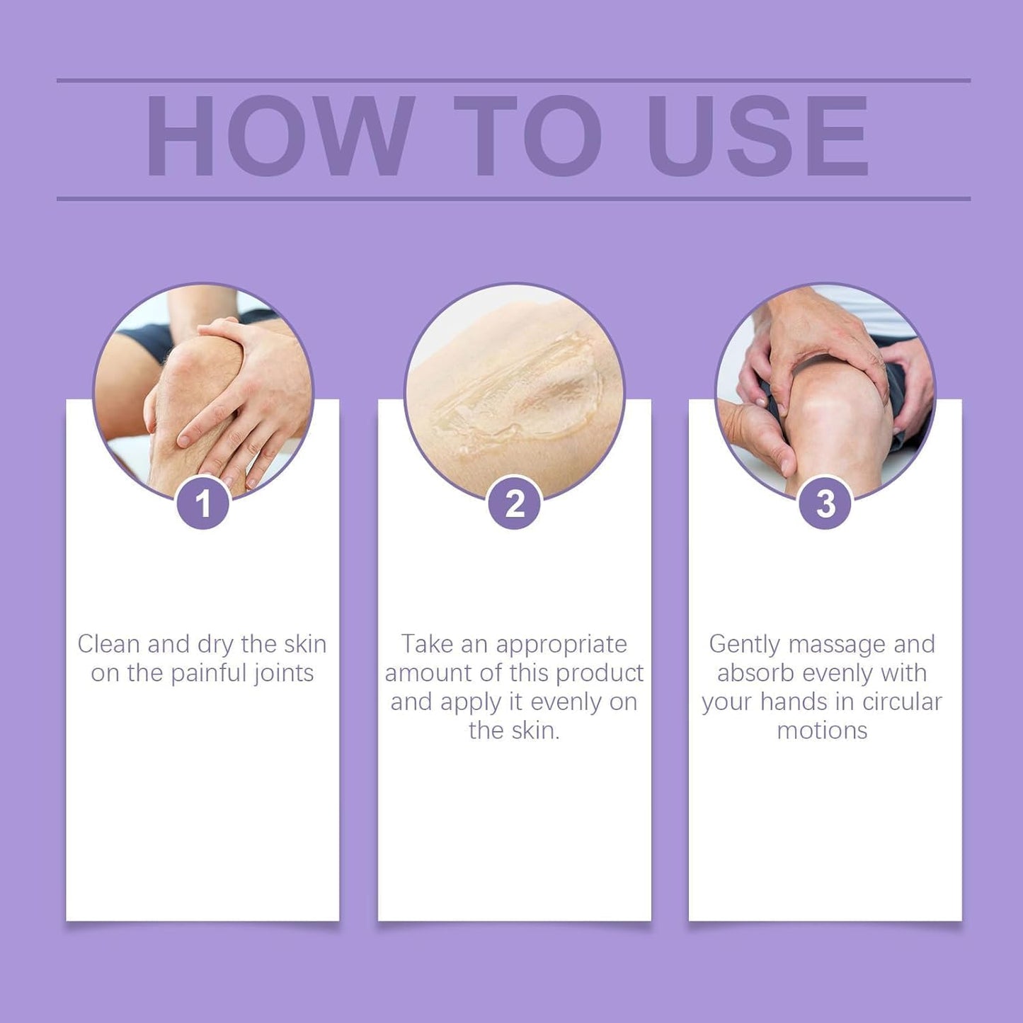 2PCS Kresin Joint Pain Purple Gel,Kresin Joint Gel for Joint Activities Throughout The Body, Soothes Knees, Lumbar, Neck, Hands, and Feet