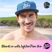 Sun Zapper Zinc Stick - Tan, Light Skin Sunblock SPF50+ Zinc Sunscreen Stick Made in Australia