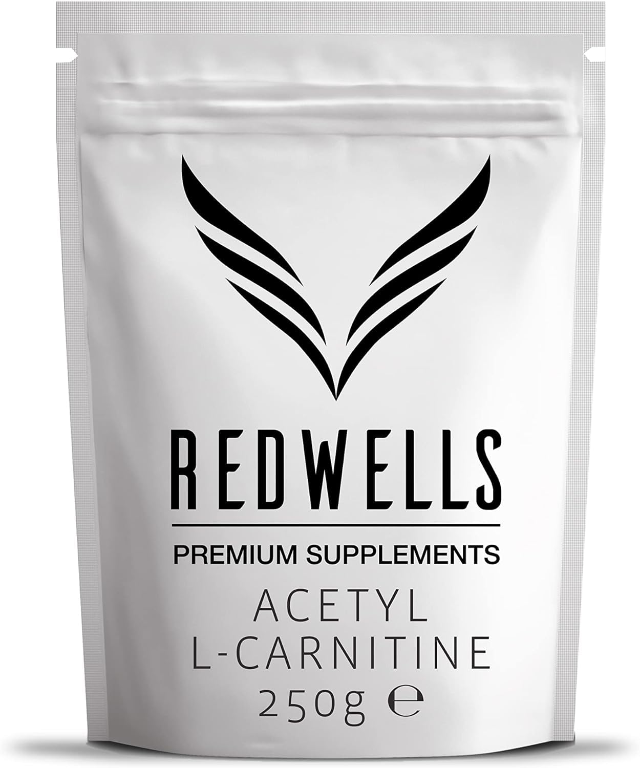 Acetyl L-Carnitine Powder (ALCAR) REDWELLS Premium Quality Vegan (250g)