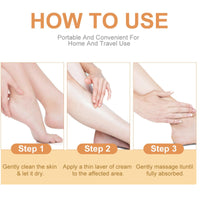 Honey Foot Cream,Hand & Foot Cream for Very Dry Feet & Hands,Cracked Heel Repair Cream,Foot Mask,Foot Moisturiser,Hard Skin Remover,He/el Balm for Cracked H/eel,Feet Cream,F/oot Balm