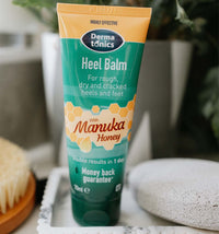 Dermatonics Fast-Acting Manuka Honey Heel Balm | Nourishing Formula for Rough and Cracked Heels | Hydrates and Softens Dry Feet | Suitable for Diabetics| 70 ml