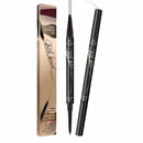 Oumun Eyebrow Pen,2-in-1 Eye Brow Pencils for Women with 4-Fork-Tip & Precise Brush-Tip,Waterproof Eyebrow Pencil Contouring Pen,Dual Ended Eyebrow Pen,Black Eyebrow Tint,Brow Microfilling Pen,Brow Tint Pen