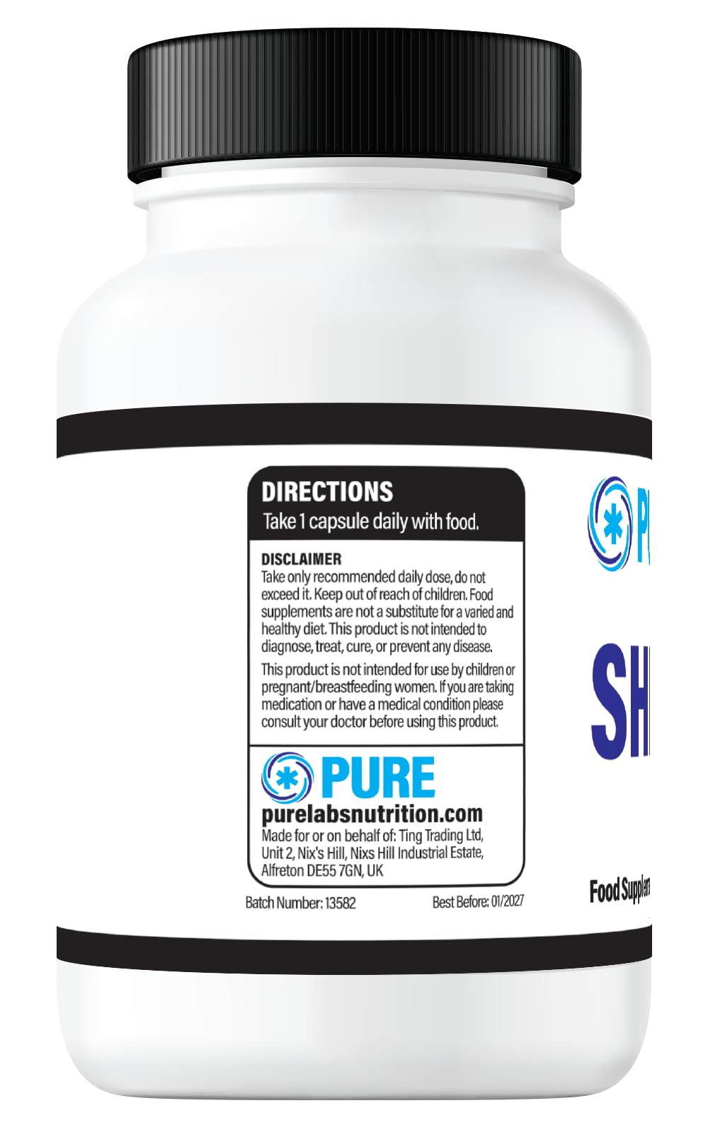 Pure Shilajit Extract 1000mg Capsules - 3 Months Supply - UK GMP Certified Manufacturer