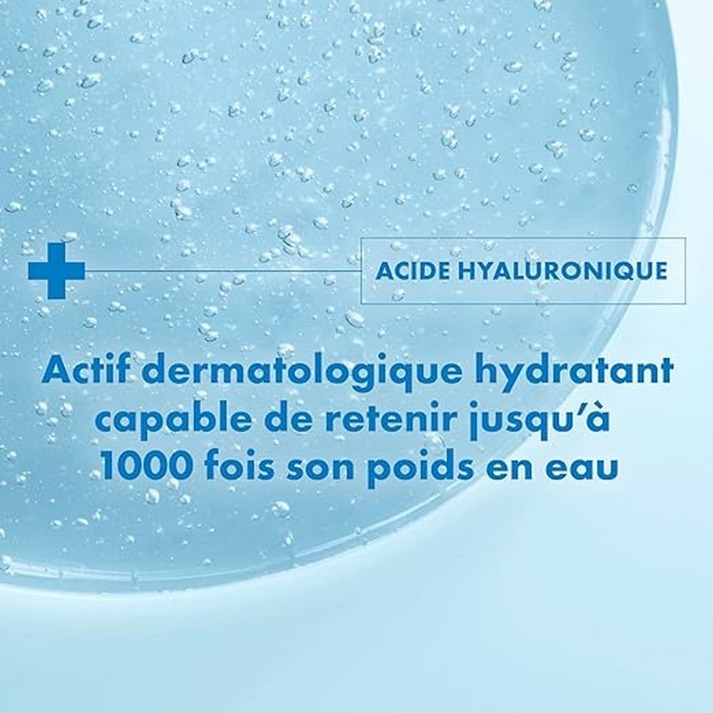 Mixa Expert Sensitive Skin - Hyalurogel Serum - 24H Hydration Booster - Pure Hyaluronic Acid, Vitamin B3 + B5