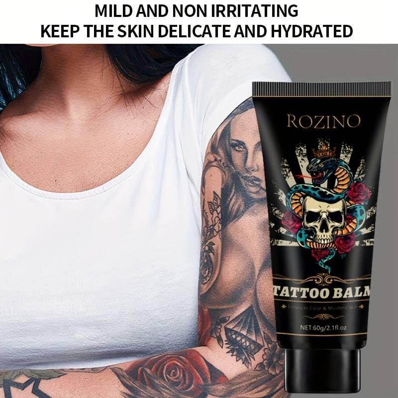 Generic Tattoo Care Cream I 60g I Natural Ingredients I Deep Moisturizing Nourishing Skin Care I Aftercare Cream For Tattoos & Lotion For Dry Skin