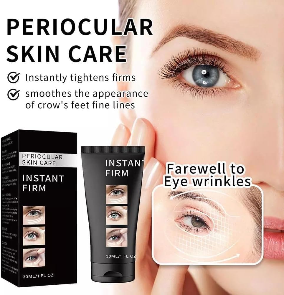 ALLILUYAA Berbax Eye Cream, 2pcs Berbax Instant Firmx Eye Tightener,Eye Firming Cream Tightening Lifting Sagging Skin for Puffiness And Bags Under Eyes
