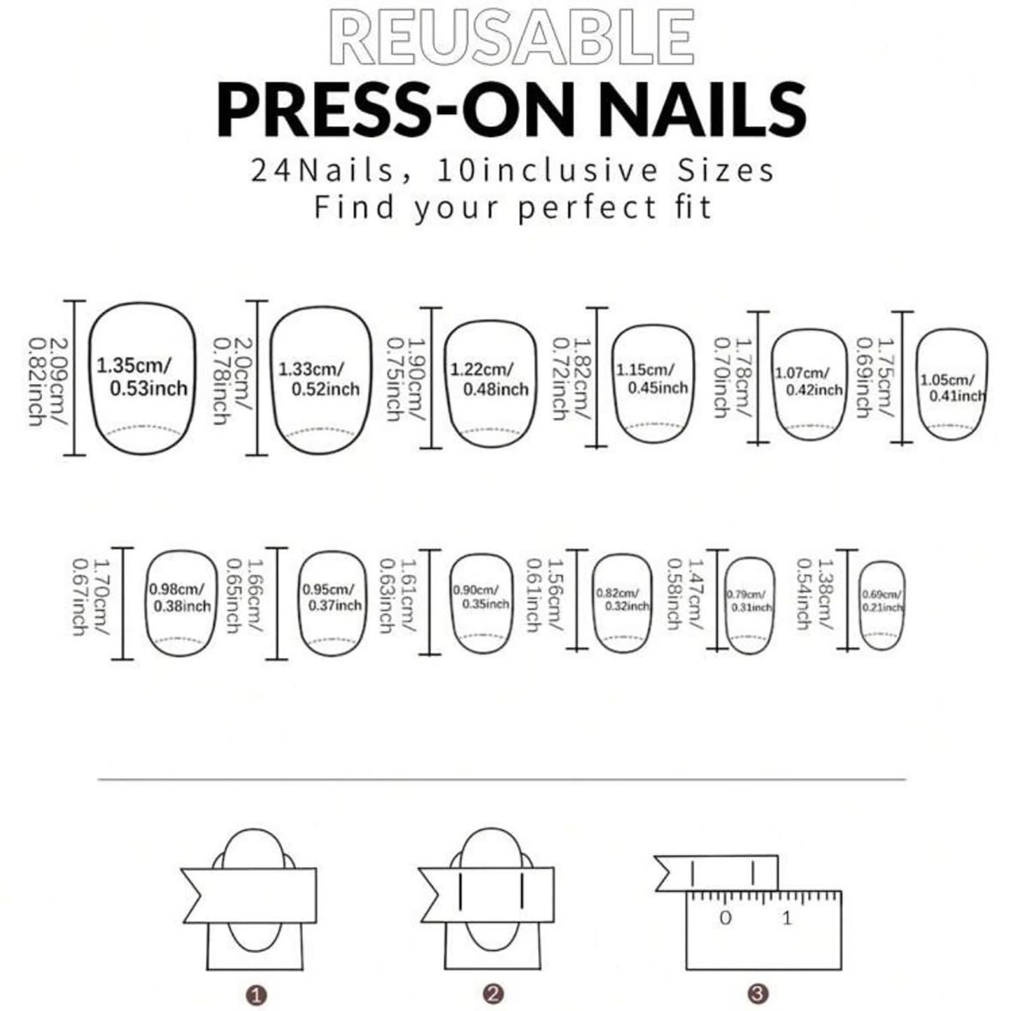 NLFOX 24pcs Short False Nails with Glue - French Tip Press on Nails Almond - Black Bow-Tie Stick on nails French Tip - Nude Fake Nails Glue on - Elegant Almond nail Tips Full Cover for Women Girls Long Last