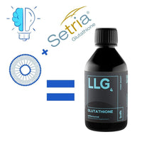 lipolife Liposomal Glutathione Setria. Highly Absorbable. Made in UK. Vegan. 48 Servings. Unflavoured. LLG4.