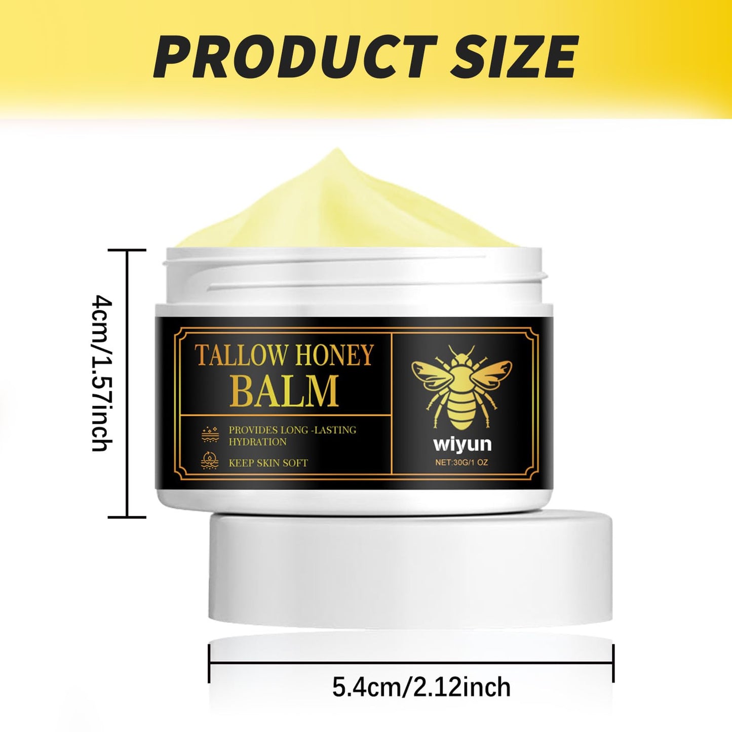 COWANIEE Beef Tallow Skin Care, Tallow Face Cream, Instant Wrinkle Remover Beef Tallow Moisturiser for Face & Body
