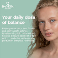 Bandini® Fucus Kelp Algae (Seaweed Natural Iodine 225mcg) - 365 Tablets (1 Year Supply) - High Strength, Vegan - Brown Algae Titrated to 0.1% Iodine - Stimulates Energy Metabolism - Nail & Hair Health